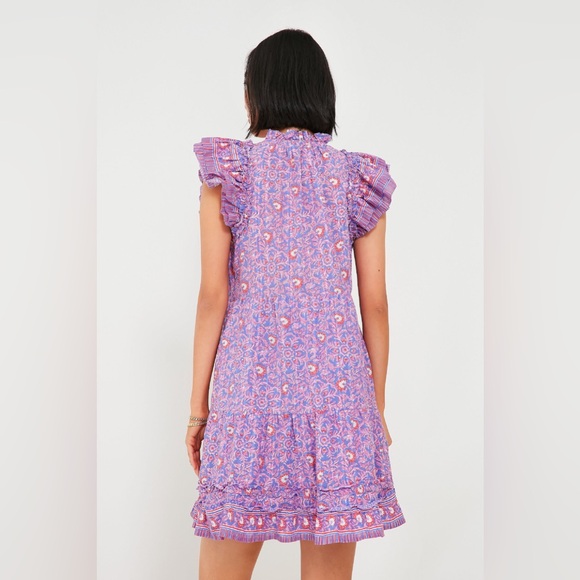 NWT - Vineyard Vines Katama Print Ruffle Dress - Size Small - Picture 4 of 5